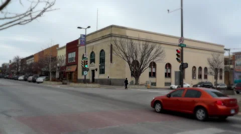 Lawrence Downtown 8 Stock Footage 45881459