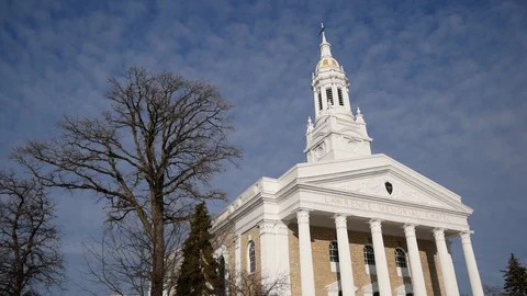 Lawrence Memorial Chapel Stock Footage 100526572