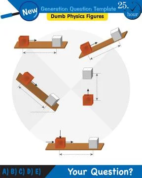 The laws of motion, Newton's laws of motion Stock Illustration