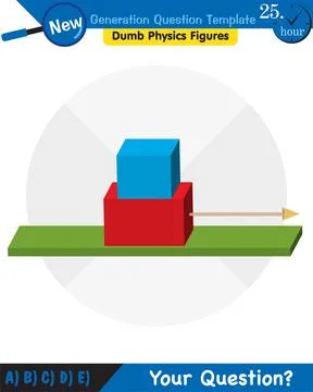 The laws of motion, Newton's laws of motion Stock Illustration