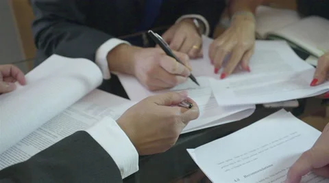Lawyer meeting 스톡 동영상 62654301