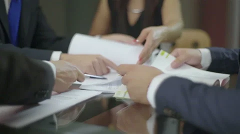 Lawyer meeting Stock Footage