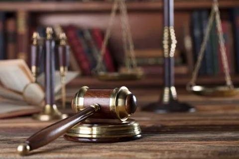 Lawyer theme. Stock Photos