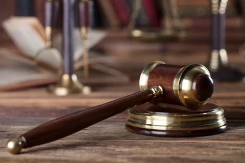 Lawyer theme. Stock Photos