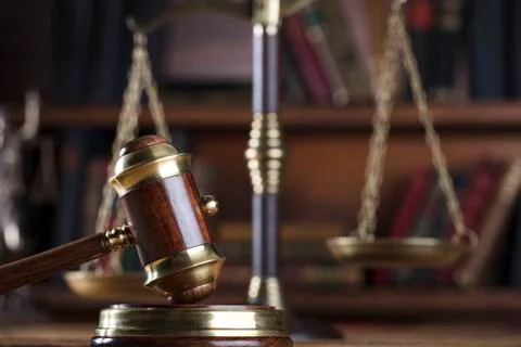 Lawyer theme. Stock Photos