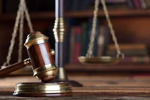 Lawyer theme. Stock Photos