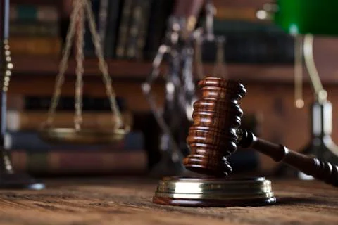 Lawyer theme. Stock Photos