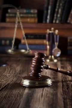 Lawyer theme. Stock Photos