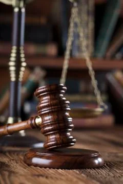 Lawyer theme. Stock Photos