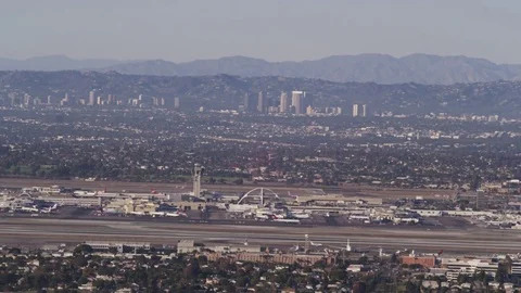 LAX 2 Stock Footage 77843706