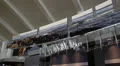LAX Airport Terminal Video Wall HD Footage