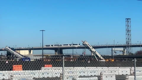 LAX Metro Transit Center Stock Footage 340926046