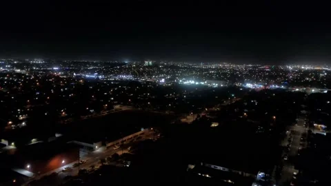 LAX at Night 動画素材 230064178