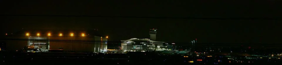 Lax Panoramic Night Stock Photos