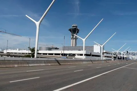 LAX Quarantine Stock Photos