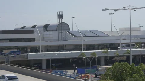 LAX Terminal Six Stock Footage 54028670