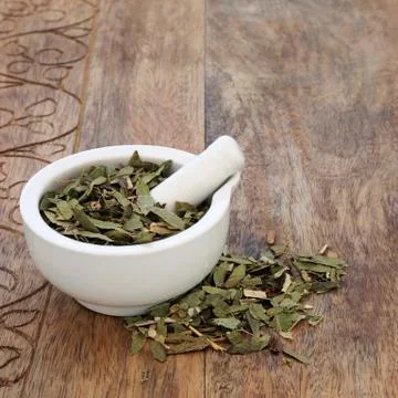 Laxative and Constipation Herb Mixture Stock Photos