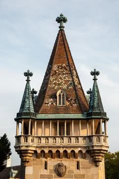 Laxenburg park elements and plants, landscape and architecture at the autumn Stock Photos