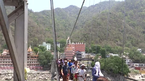 Laxman Jhula Stock-Footage 50204984