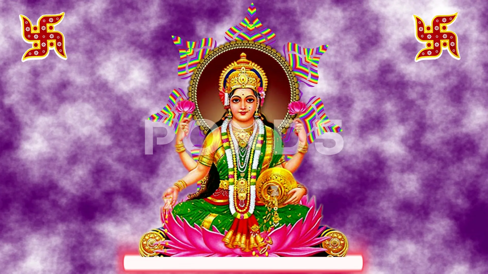 Goddess Laxmi Stock Footage ~ Royalty Free Stock Videos | Pond5