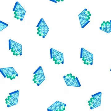 Lay tiles isometric icon vector sign illustration Ilustración de archivo