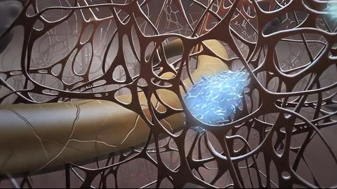 In the layer adjacent to the dermis, the keratinocytes are divided and thrown Stock Illustration
