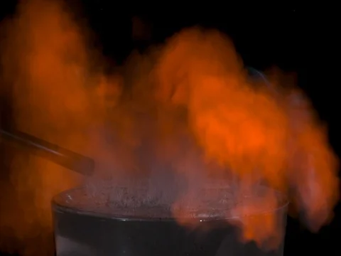 Layer of Bubbles Combusts Closeup Video stock 77782191