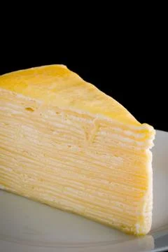 Layer Cake Close-up Shot Foto stock