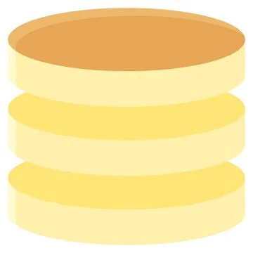 Layer cake icon, Bakery and baking related vector 스톡 일러스트