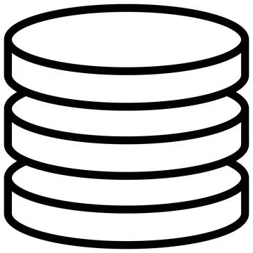 Layer cake icon, Bakery and baking related vector 스톡 일러스트