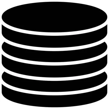 Layer cake icon, Bakery and baking related vector 스톡 일러스트