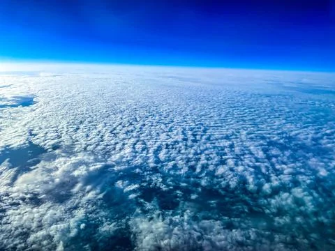 Layer of clouds Foto stock