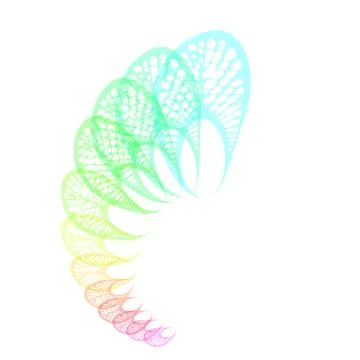 Layer color abstract background. Stock Illustration