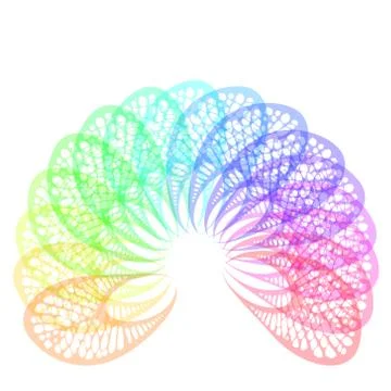 Layer color abstract background. Stock Illustration