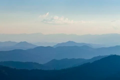 Layer of cordillera Stock Photos