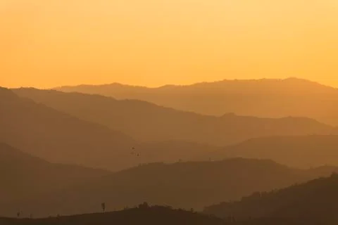 Layer of cordillera Stock Photos