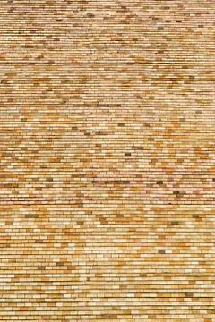 Layer of decorative bricks Stock Photos