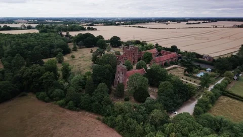 Layer Marney Tower Stock Footage 345094168