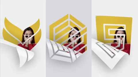 Layer Peel Logo Reveal for After Effects Stock After Effects
