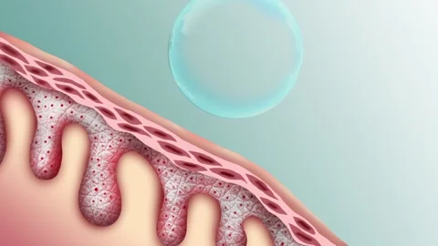 Layer of skin Used to make skin protection1 動画素材 130861150