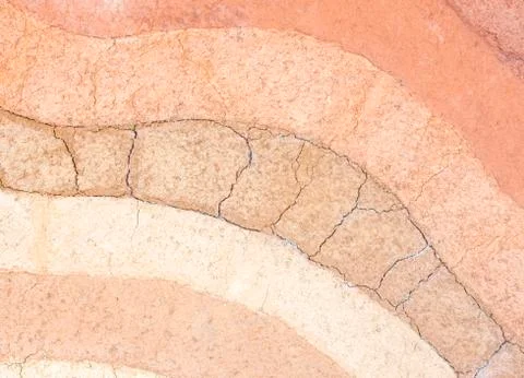 Layer of soil underground Stock Photos