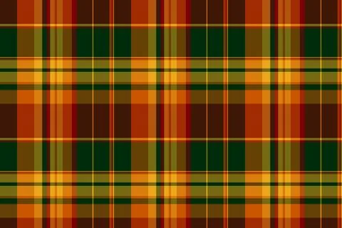 Layer vector background textile, coloured tartan check pattern. Micro fabri.. Stock Illustration