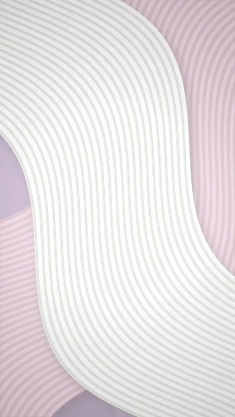 Layered 3D geometric waves flowing seamless loop motion background Stock Footage 346503744