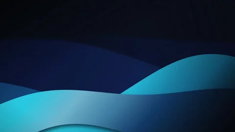 Layered blue sand dune waves drift in a seamless loop Stock Footage 340957448