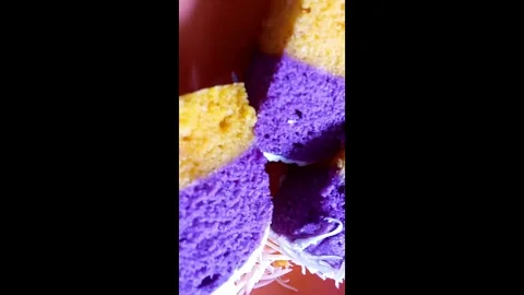 Layered cake Stock Footage 281696725
