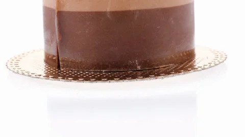Layered chocolate milk cake Vídeos de archivo 38767030