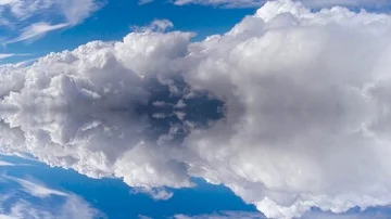 The layered Cumulus clouds Video stock 85588441