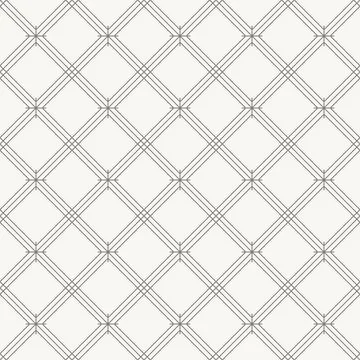 Layered diagonal diamond pattern, seamless pattern in line design. diagonal Stock Illustration