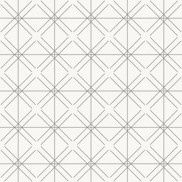 Layered diagonal grid pattern, seamless pattern in line design. diagonal, grid Stock Illustration