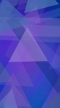 Layered geometric polygons in deep blue and violet create a confident futur.. Stock Illustration